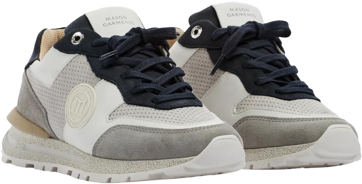 Mason Garments Heren Trail Runner Essenziale Blauw