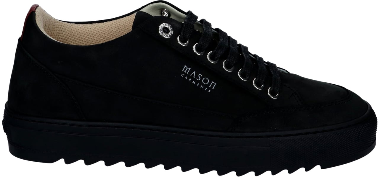 Mason Garments Mason Garments Sneakers Zwart Tia Primo Tonal Black Zwart