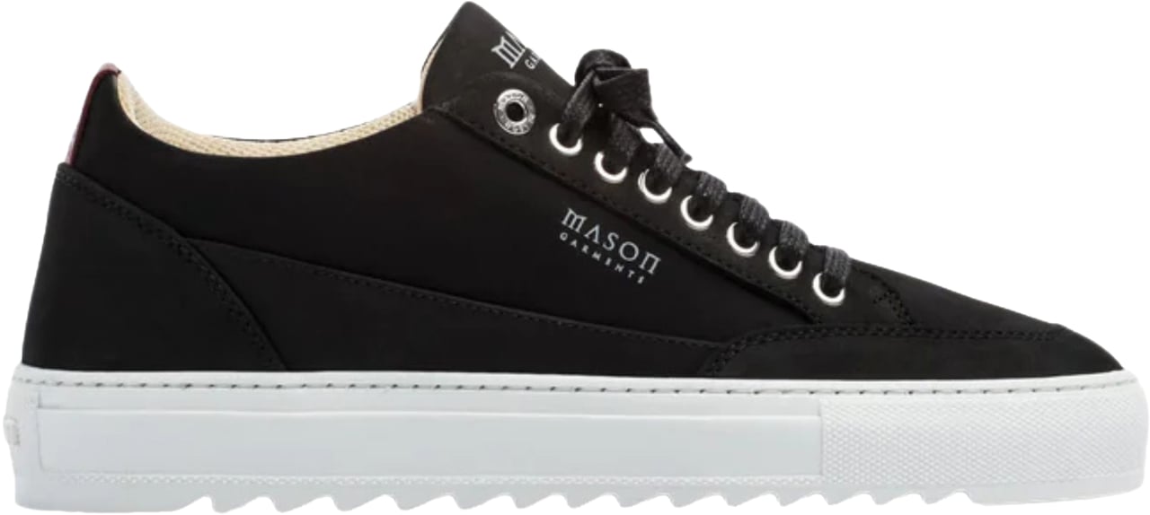 Mason Garments Mason Garments Tia Primo Sneakers Zwart-wit Mg61-1 Zwart