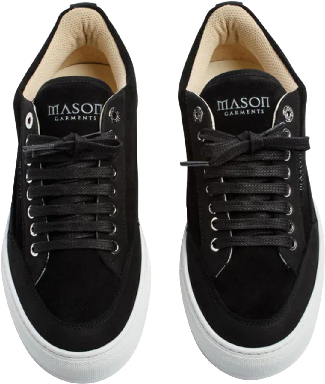 Mason Garments Mason Garments Tia Miscuglio Sneakers Zwart Mg61-2 Zwart