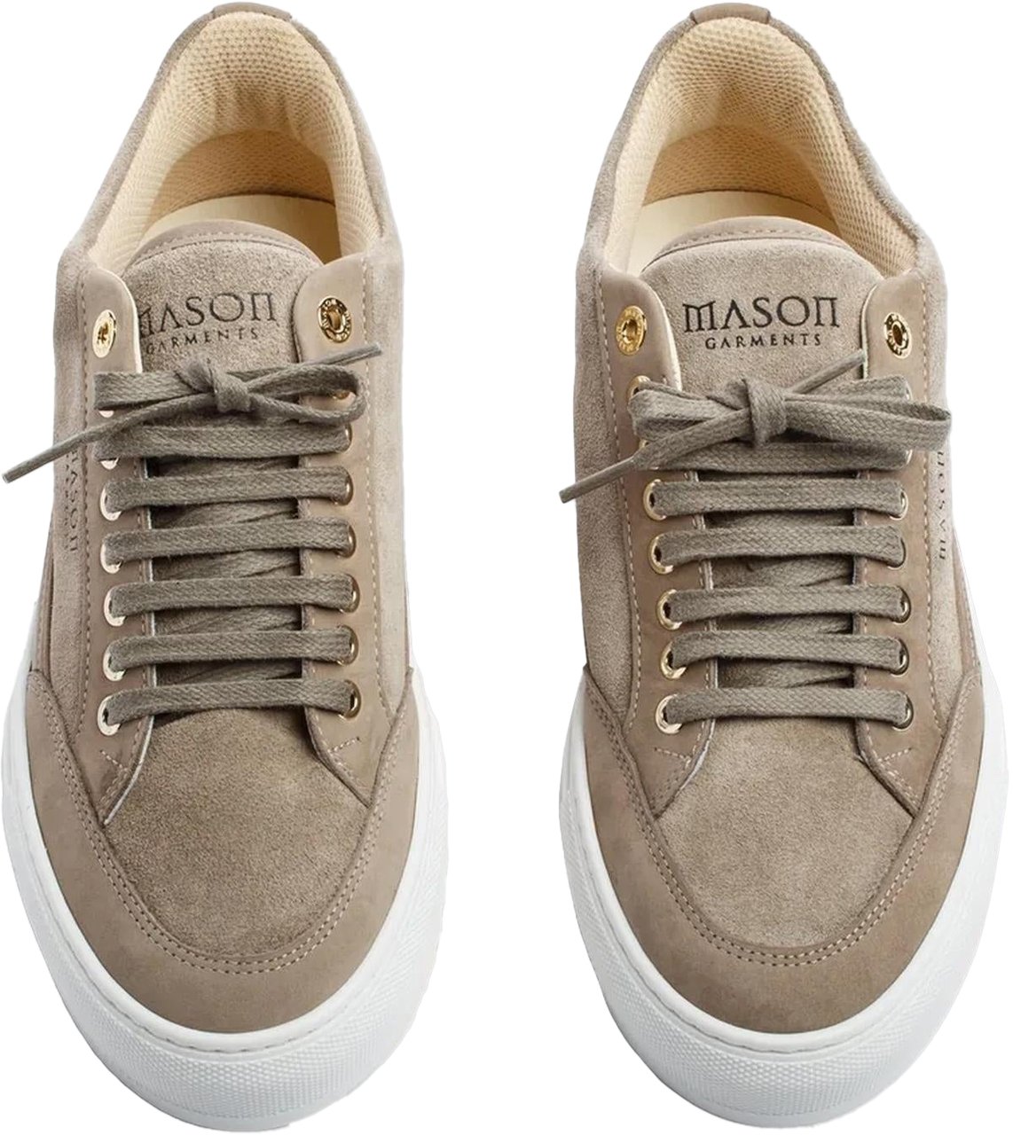 Mason Garments Heren Tia Miscuglio Beige