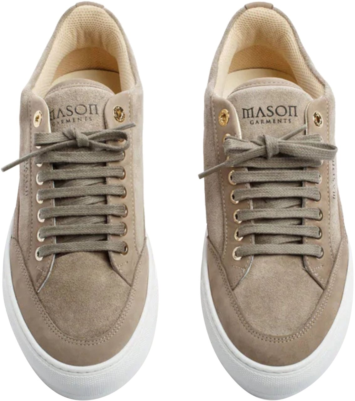 Mason Garments Mason Garments Tia Miscuglio Sneakers Taupe Mg61-2 Taupe