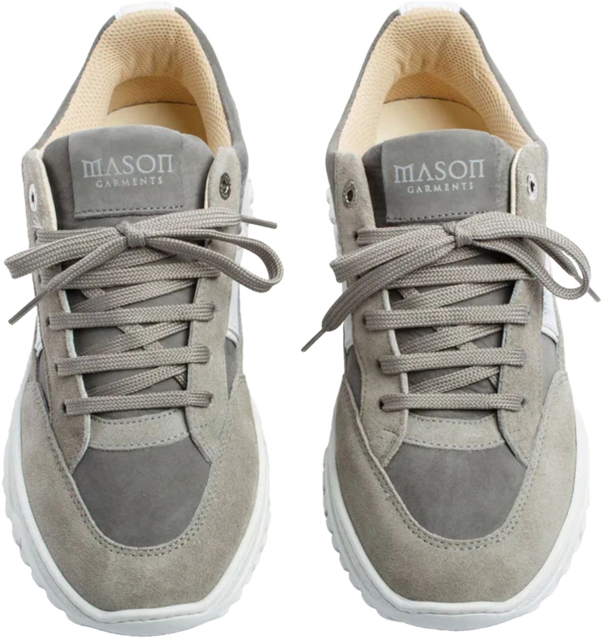 Mason Garments Mason Garments Tia Runner Essenziale Sneakers Grijs Mg61-7 Grijs