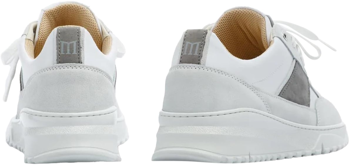 Mason Garments Heren Tia Runner Essenziale Wit