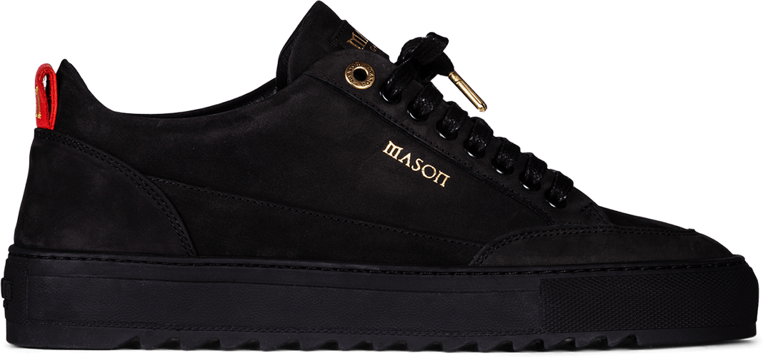 Mason Garments Sneaker Zwart Zwart