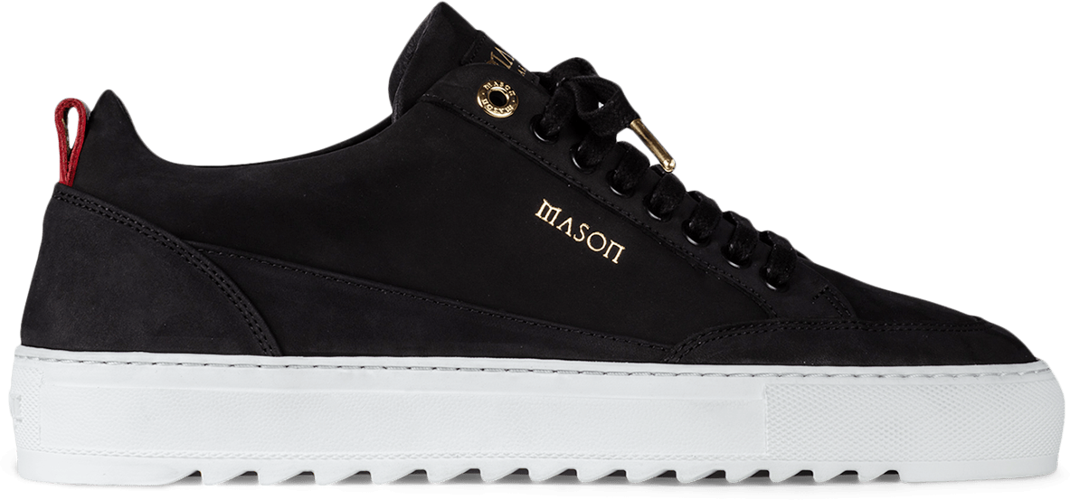 Mason Garments Sneaker Zwart Zwart