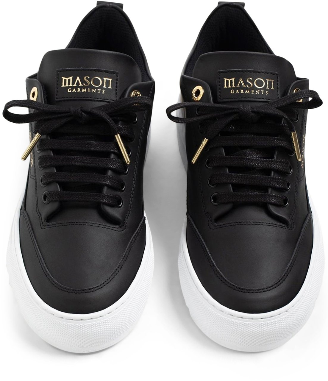 Mason Garments Sneaker Zwart Zwart
