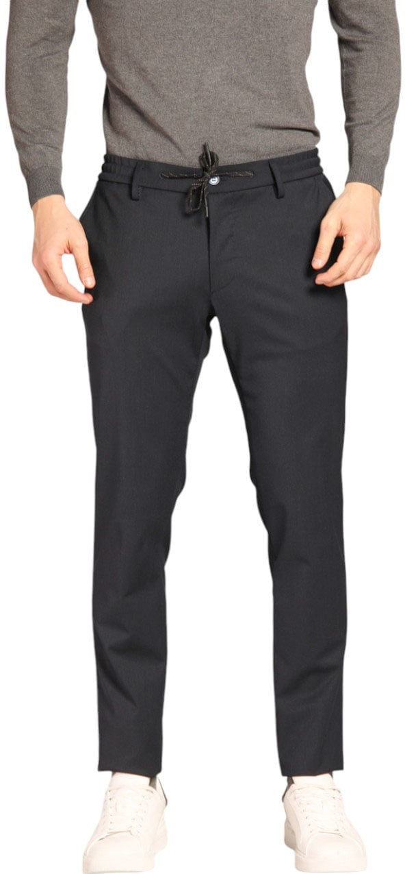 Mason's Chino Milano Jogger Navy liens taille Mason's homme MTE174 012 Divers