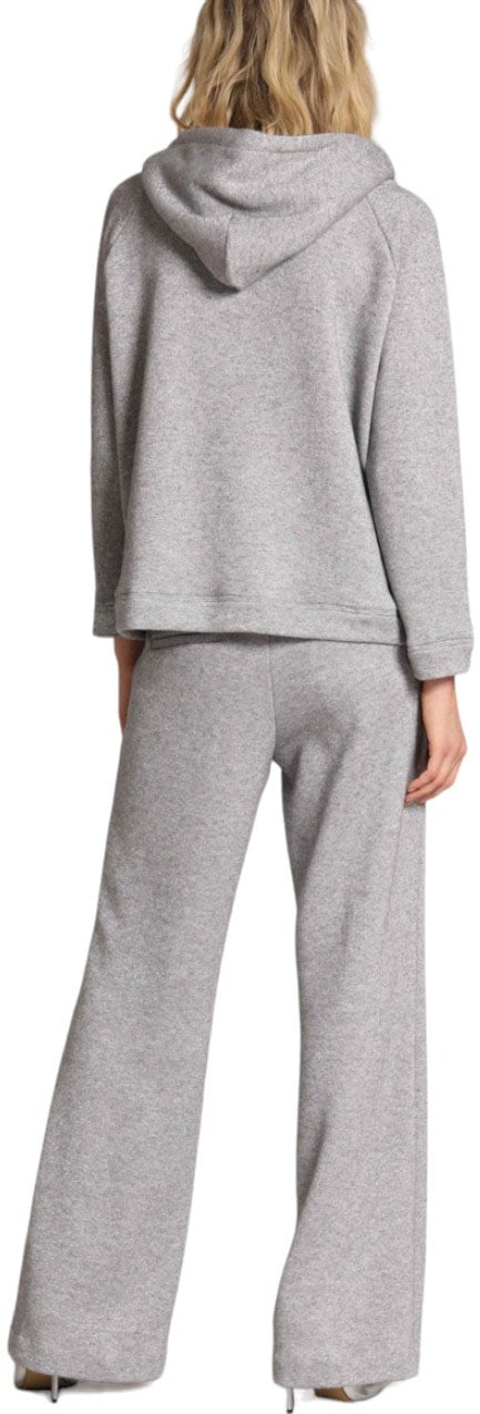 Mason's Pantalon maille Gris métallisé Easy Straight Mason's Femme JERT237 019 Divers