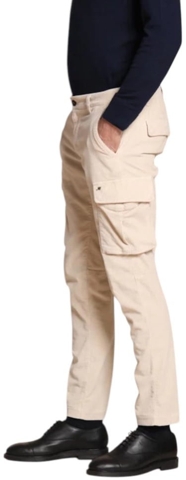 Mason's Pantalon beige velours côtelé médium Cargo chile Mason's Homme 2PN2A2145 VBE061 263 Beige