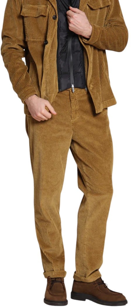 Mason's Pantalon chino Boston camel velours grosses côtes Mason's Homme 9PN3E9303 VBE310 237 Divers