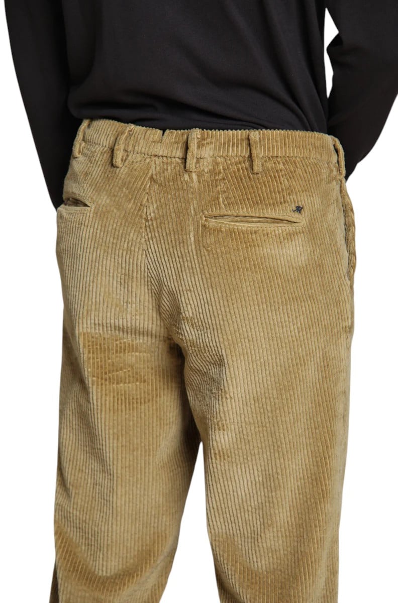 Mason's Pantalon chino Boston camel velours grosses côtes Mason's Homme 9PN3E9303 VBE310 237 Divers