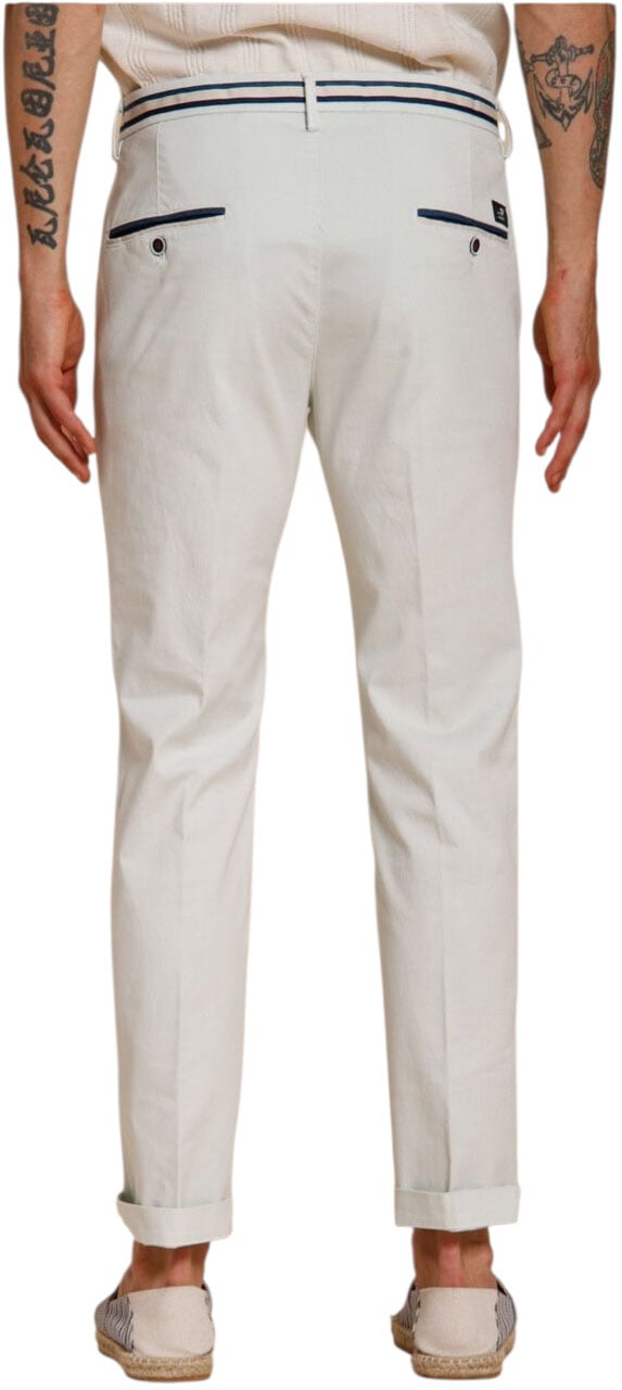 Mason's Chino Torino summer vert d'eau ganse crème bleu Masons Homme 9PN2R 2863N1 NBE098 417 Divers