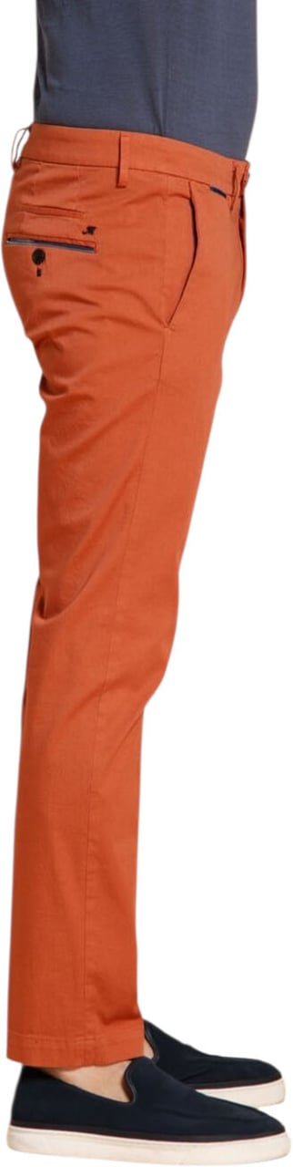 Mason's Chino Torino Super ocean terracota Masons Homme 9PN2R 9673N1 ME303 418 Oranje