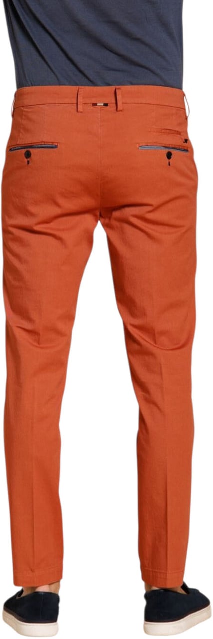 Mason's Chino Torino Super ocean terracota Masons Homme 9PN2R 9673N1 ME303 418 Oranje