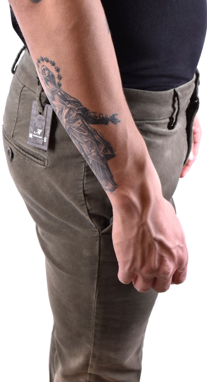 Mason's Trousers Green Groen