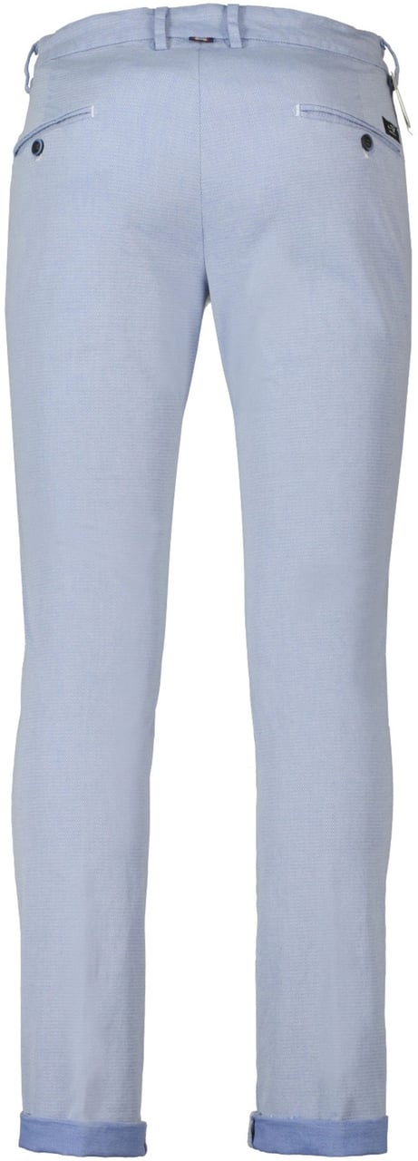 Mason's Masons Pantalons Lichtblauw Cbe336 Blauw