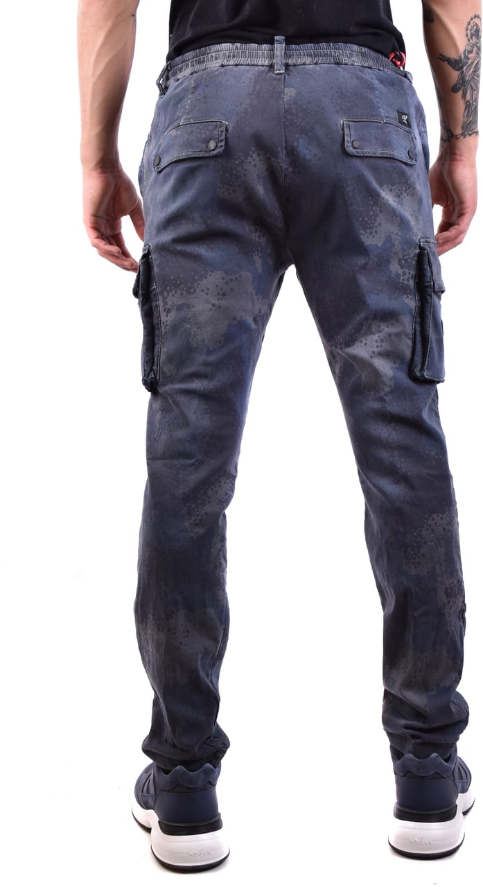 Mason's Trousers Blue Blauw