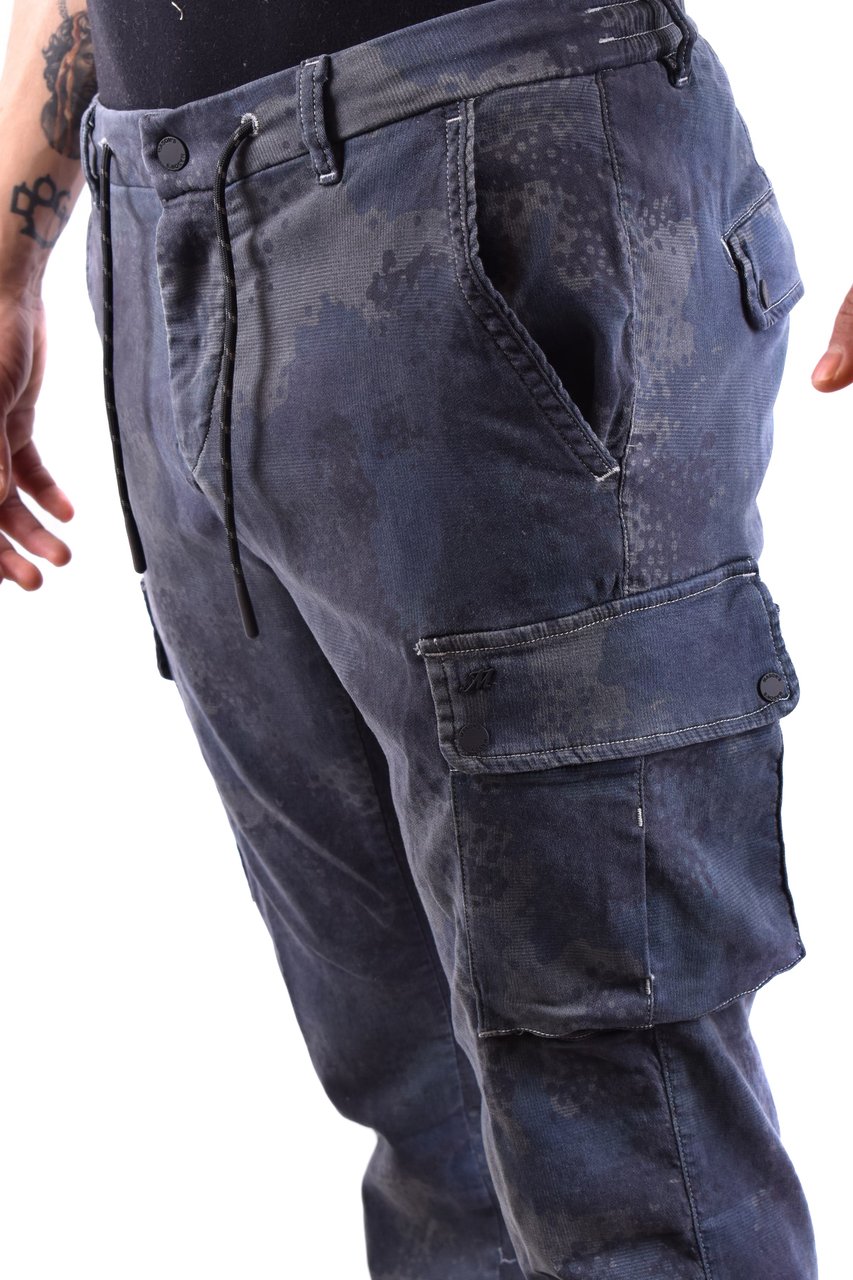 Mason's Trousers Blue Blauw