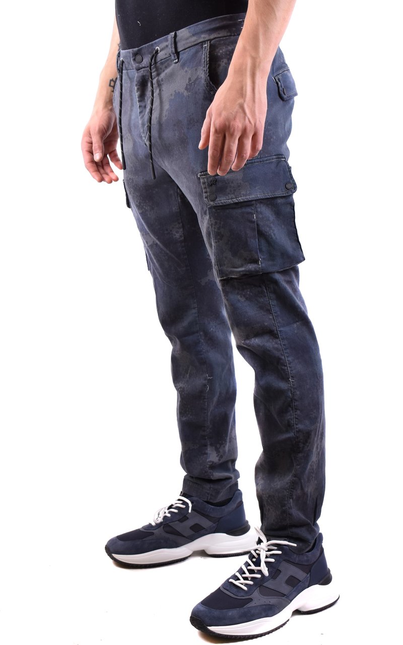 Mason's Trousers Blue Blauw