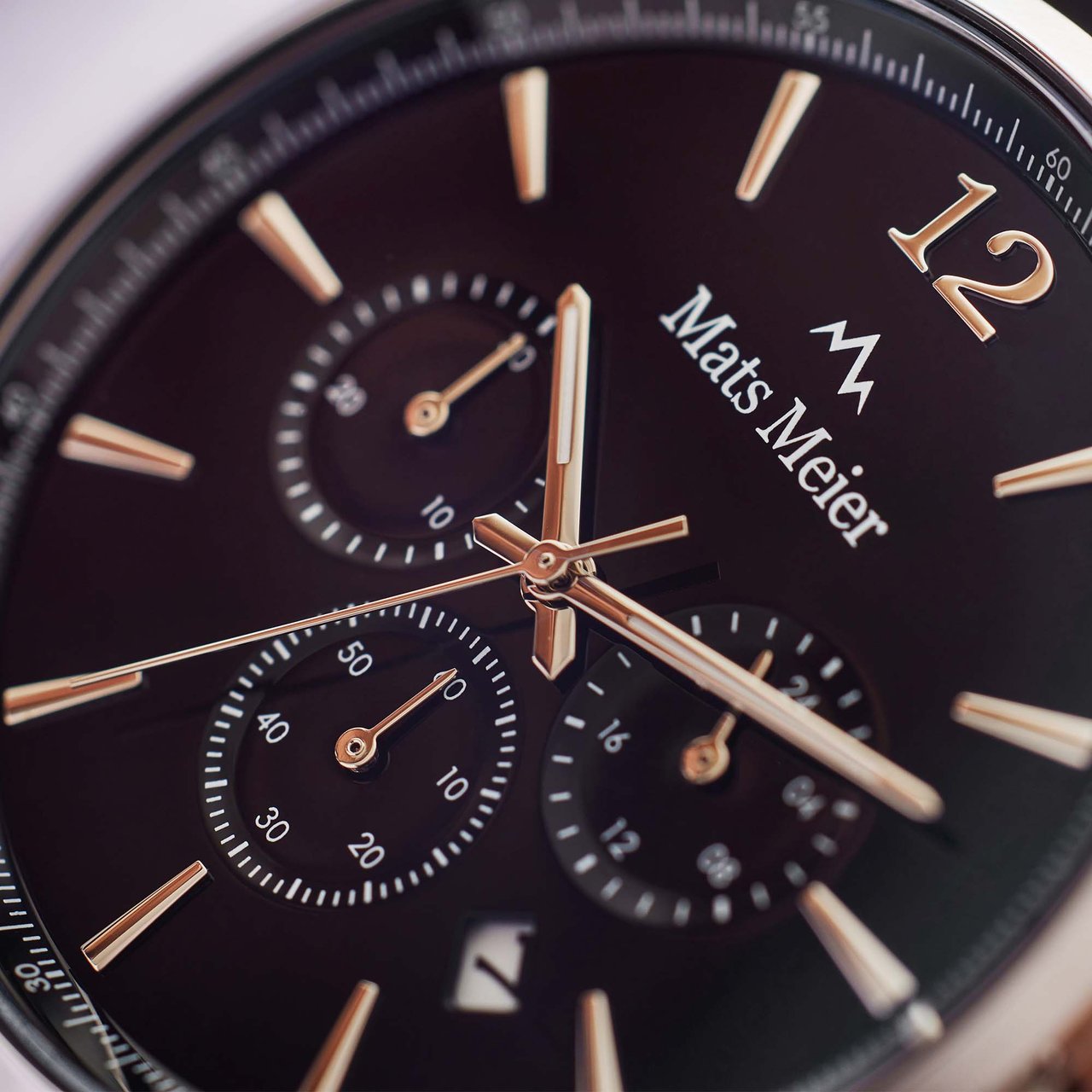 Mats Meier Grand Cornier Chrono Horloge Zilver