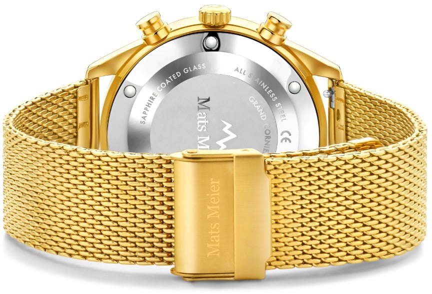 Mats Meier Grand Cornier Horloge Zwart