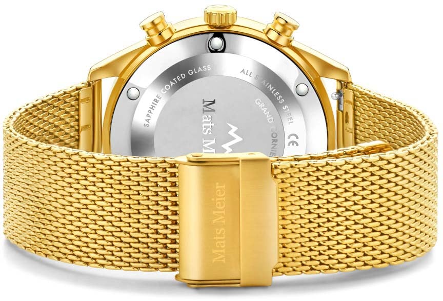 Mats Meier Grand Cornier Horloge Goud