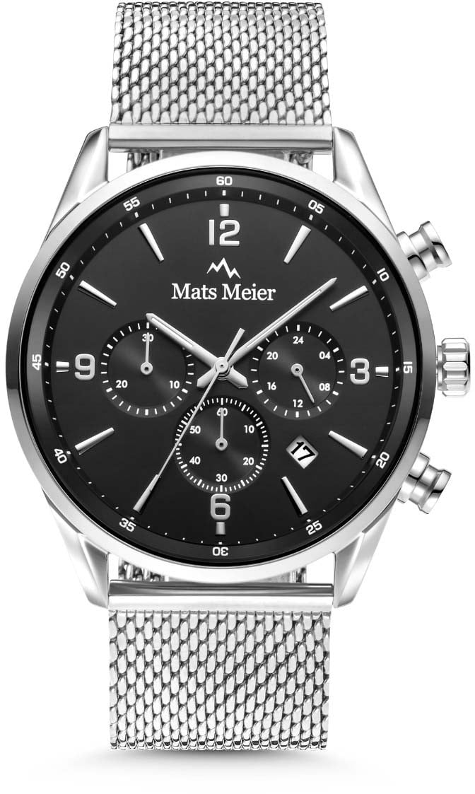 Mats Meier Grand Cornier Horloge Zilver