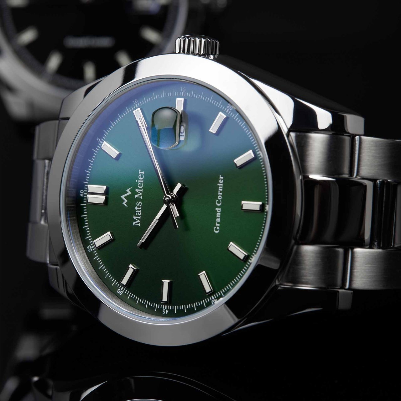 Mats Meier Grand Cornier Horloge Zilver