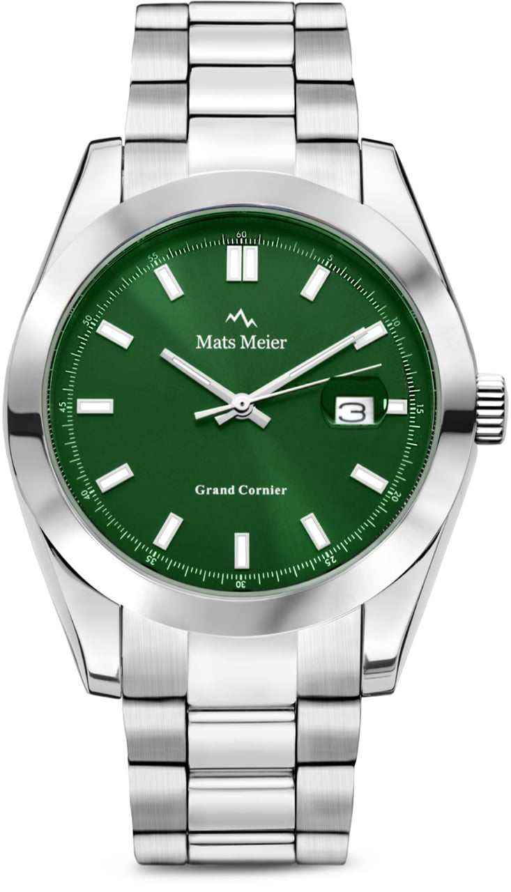 Mats Meier Grand Cornier Horloge Zilver