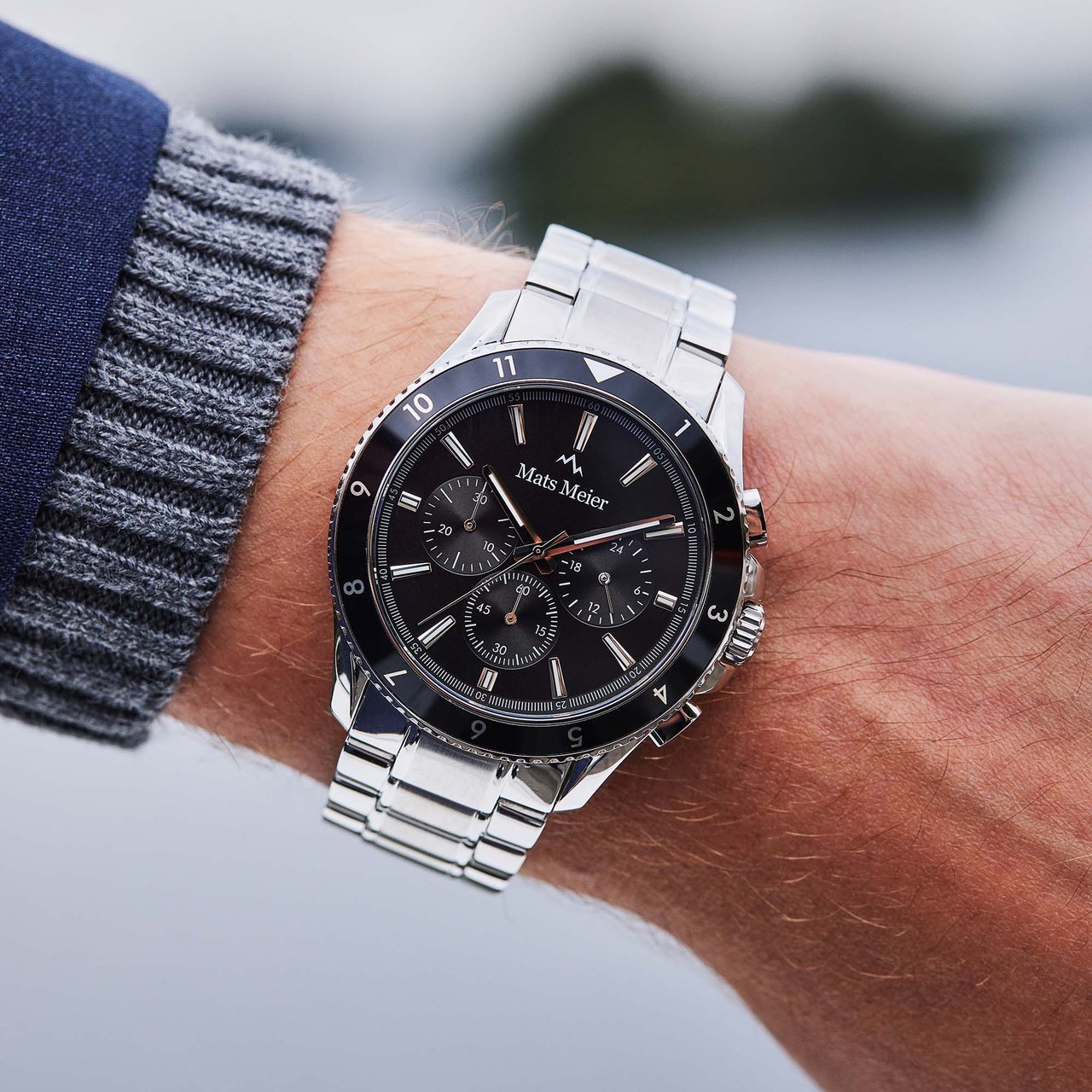 Mats Meier Ponte Dei Salti Horloge Zilver