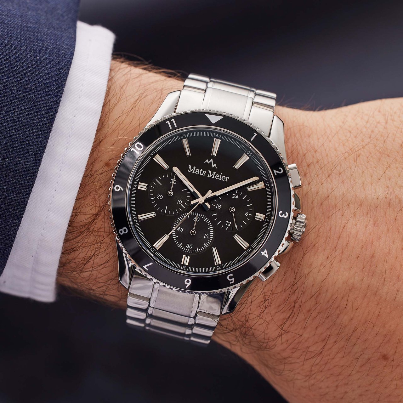 Mats Meier Ponte Dei Salti Horloge Zilver