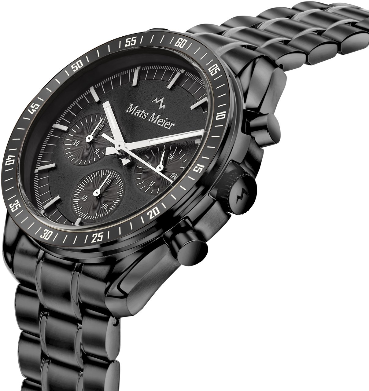 Mats Meier Arosa Racing Horloge Zwart