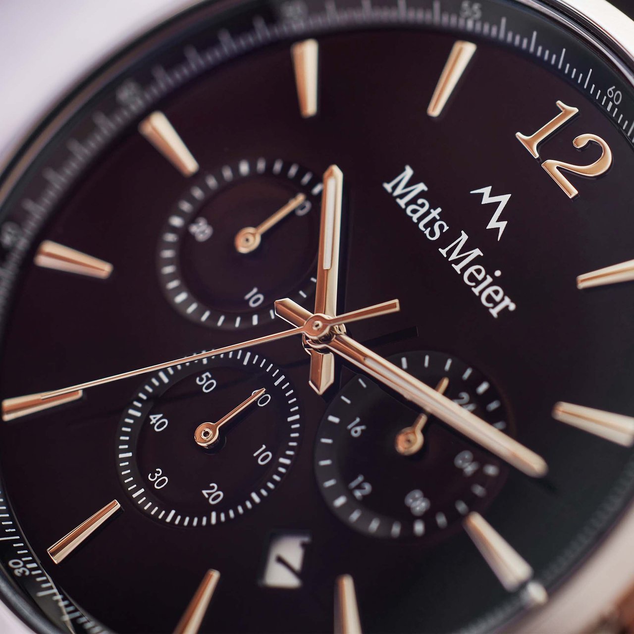 Mats Meier Grand Cornier - Horloge - Grafiet Zilver
