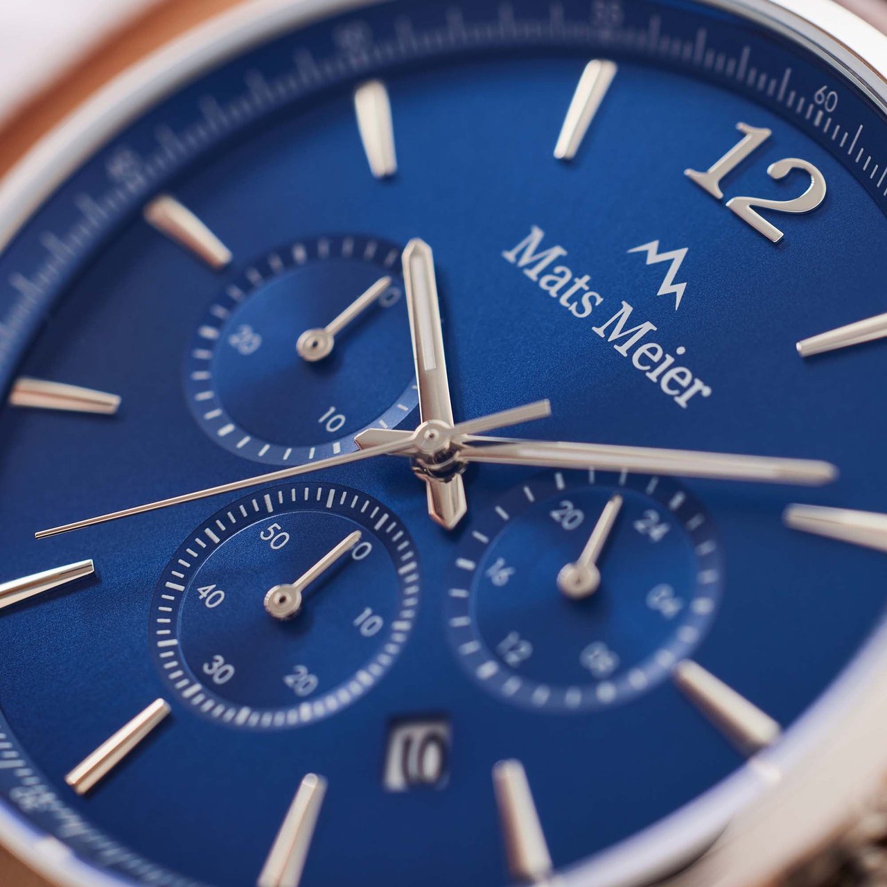 Mats Meier Grand Cornier - Horloge - Blauw Divers