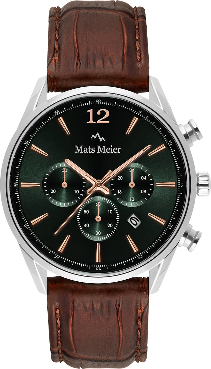 Mats Meier Grand Cornier - Horloge - Donkergroen Divers