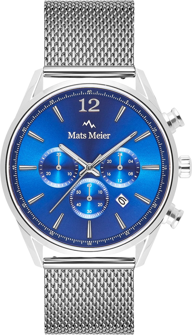 Mats Meier Grand Cornier - Horloge - Zilver Divers