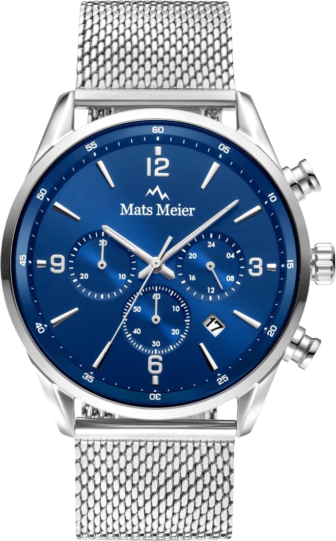 Mats Meier - Horloge - Blauw Divers