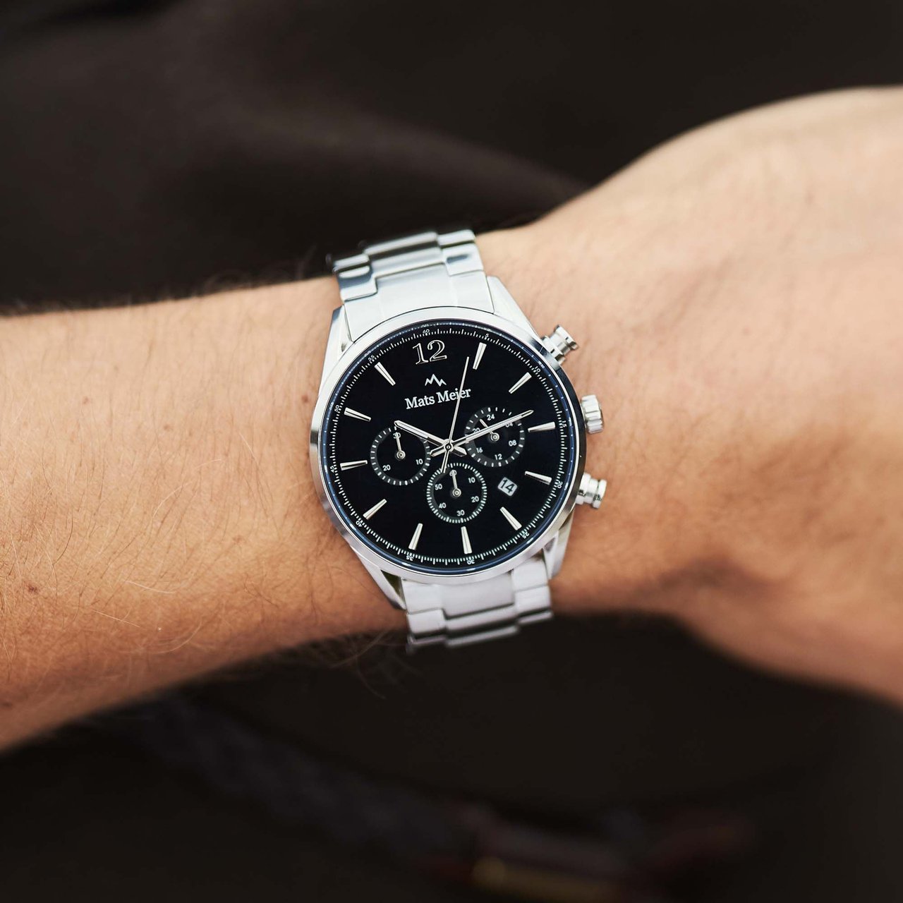 Mats Meier Grand Cornier - Horloge - Zilver Zilver