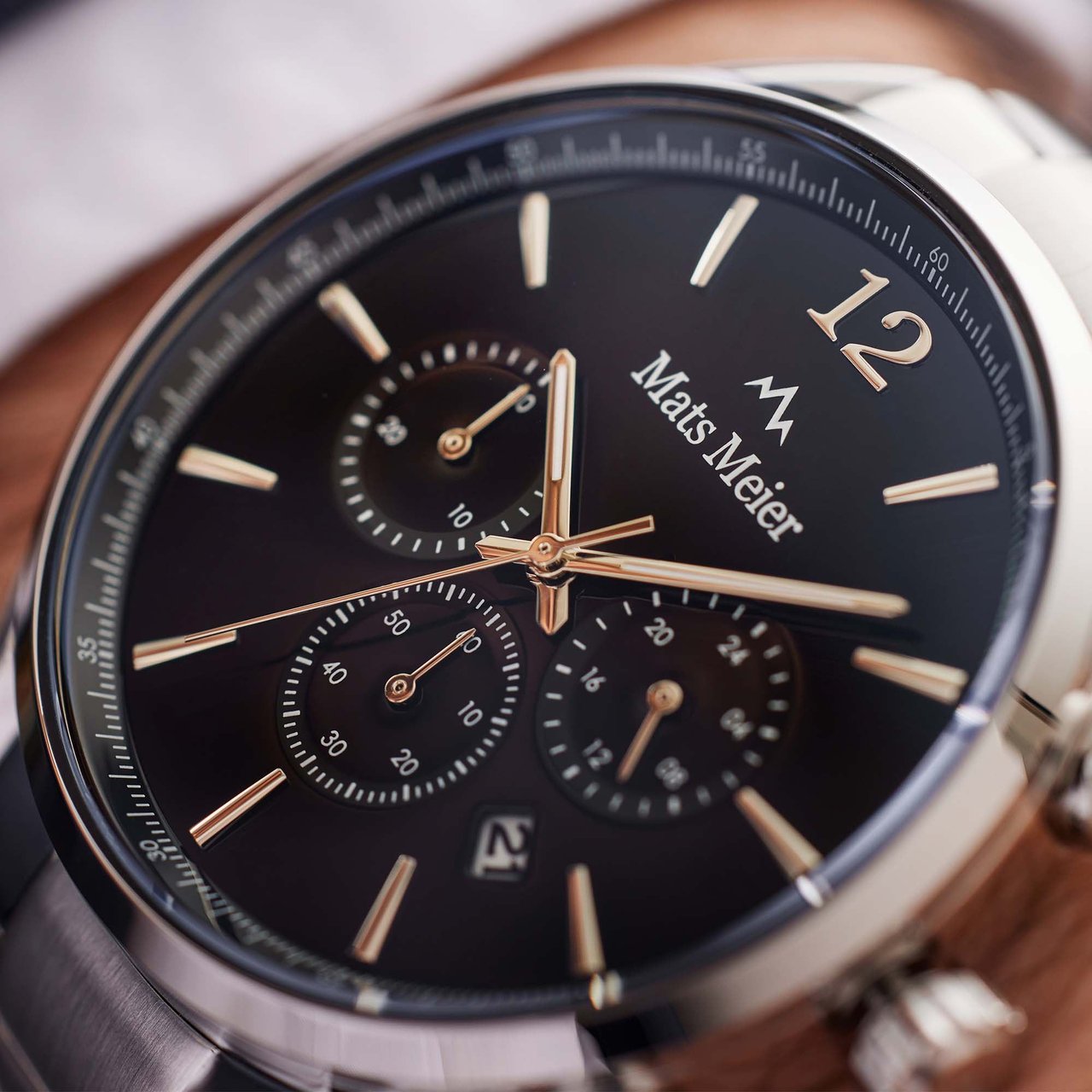 Mats Meier Grand Cornier - Horloge - Zilver Zilver