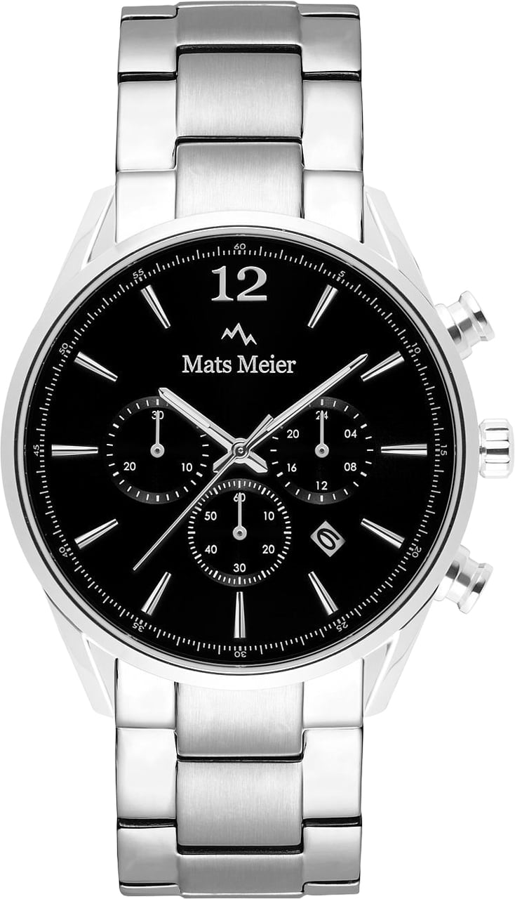Mats Meier Grand Cornier - Horloge - Zilver Zilver