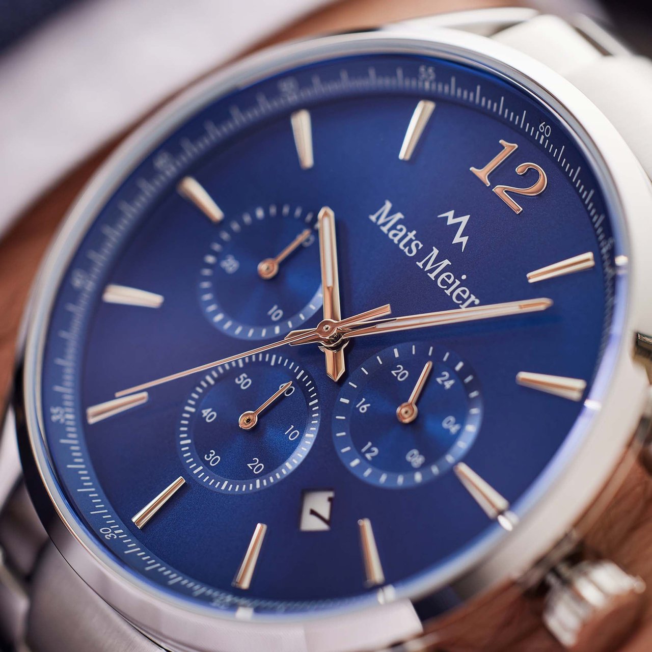 Mats Meier Grand Cornier - Horloge - Blauw Divers