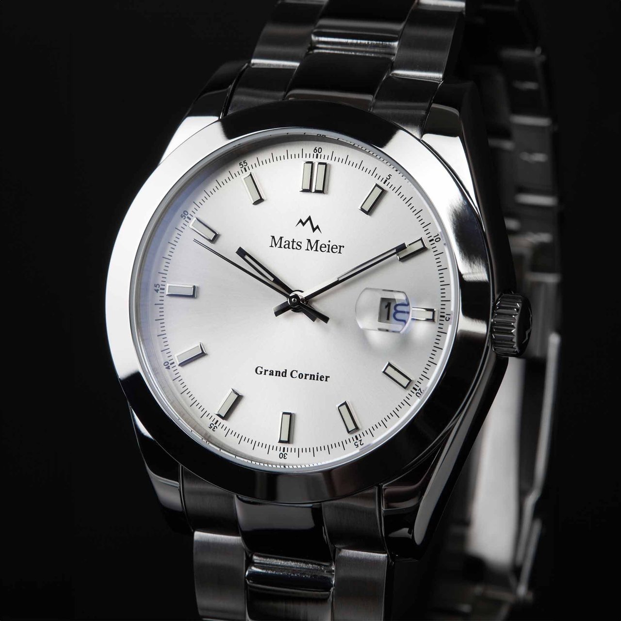 Mats Meier Grand Cornier - Horloge - Zilver Zilver