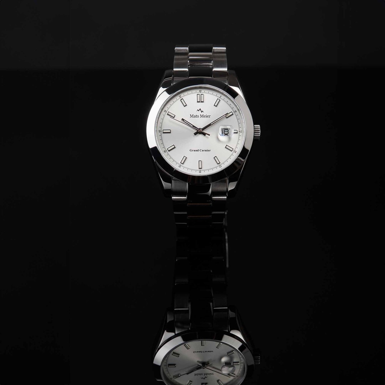 Mats Meier Grand Cornier - Horloge - Zilver Zilver