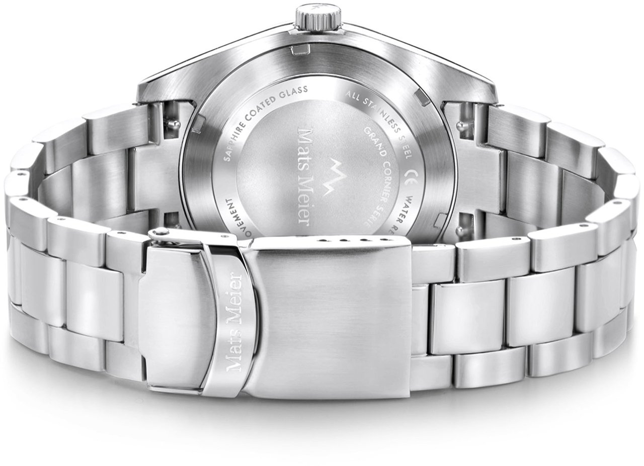 Mats Meier Grand Cornier - Horloge - Marineblauw Divers