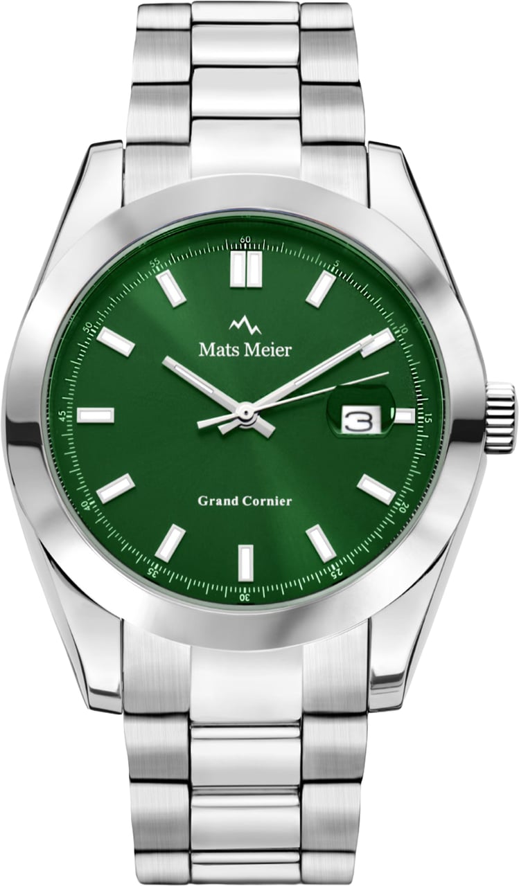 Mats Meier Grand Cornier - Horloge - Groen Divers