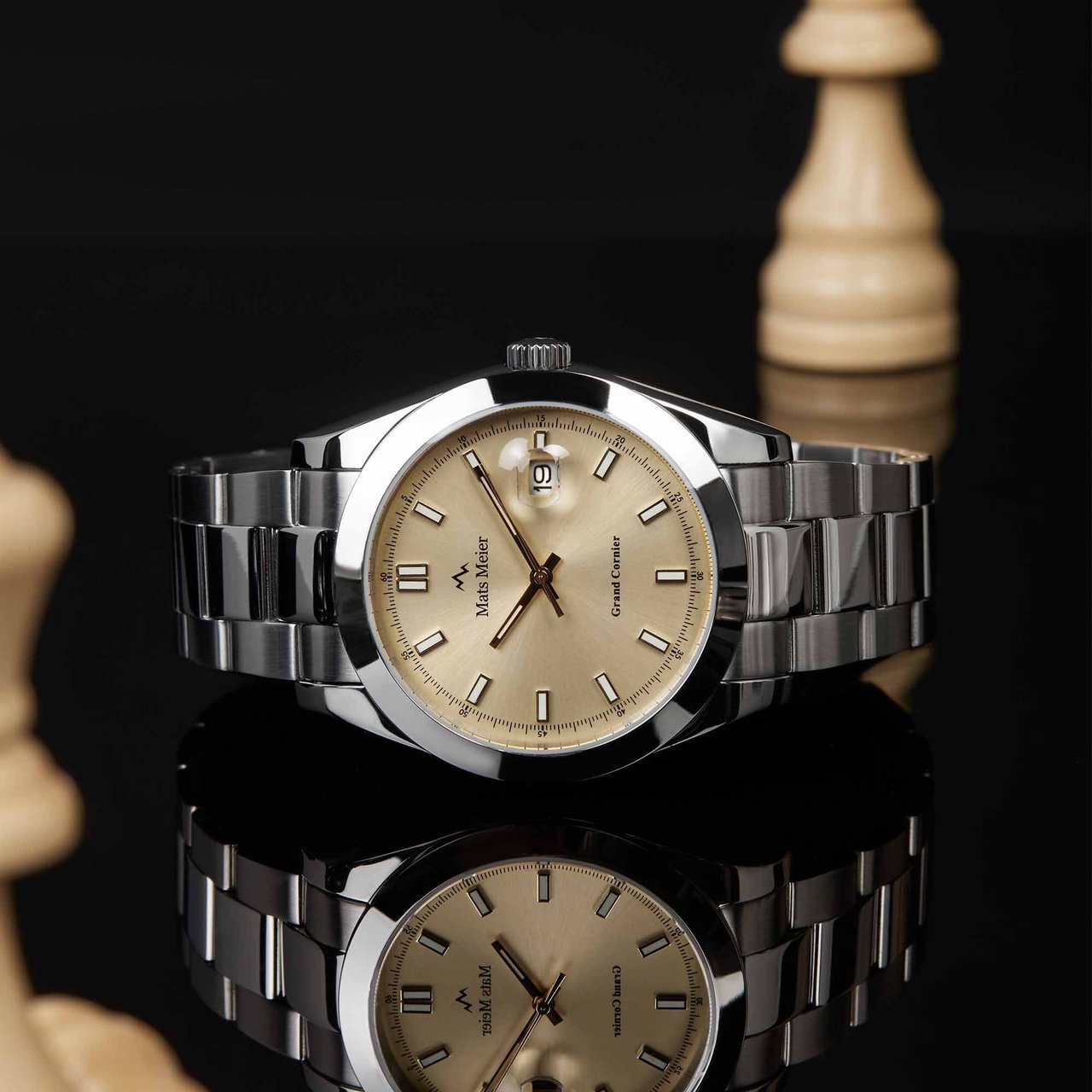 Mats Meier Grand Cornier - Horloge - Crème Divers