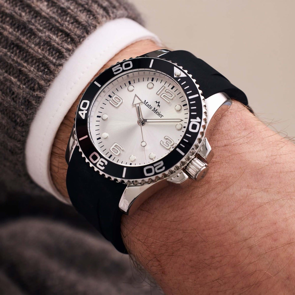 Mats Meier Ponte Dei Salti - Horloge - Zilver Zilver