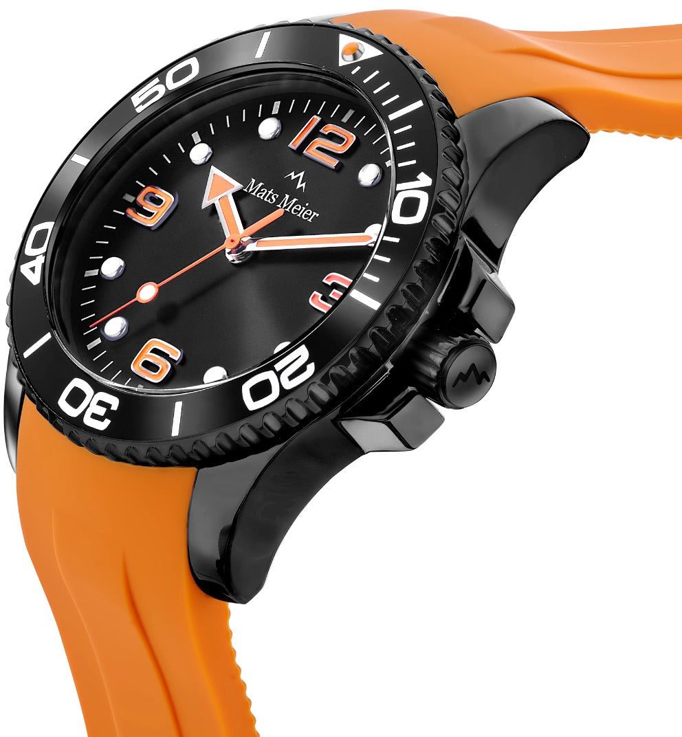 Mats Meier Ponte Dei Salti - Horloge - Zwart Divers