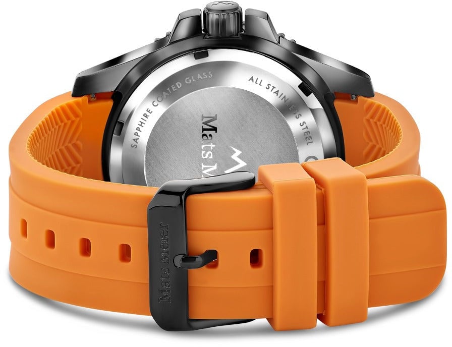 Mats Meier Ponte Dei Salti - Horloge - Zwart Divers